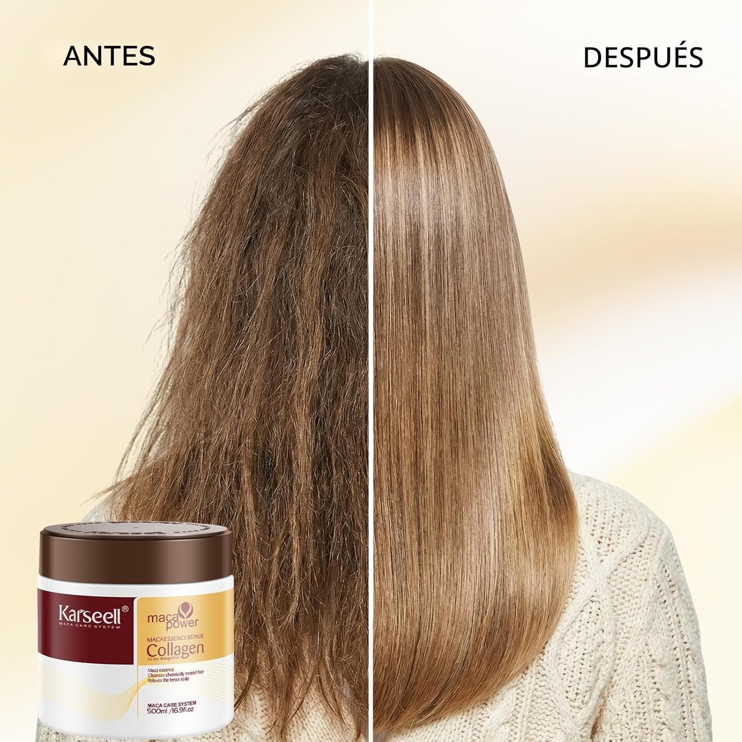 Karseell - Mascarilla para el cabello.